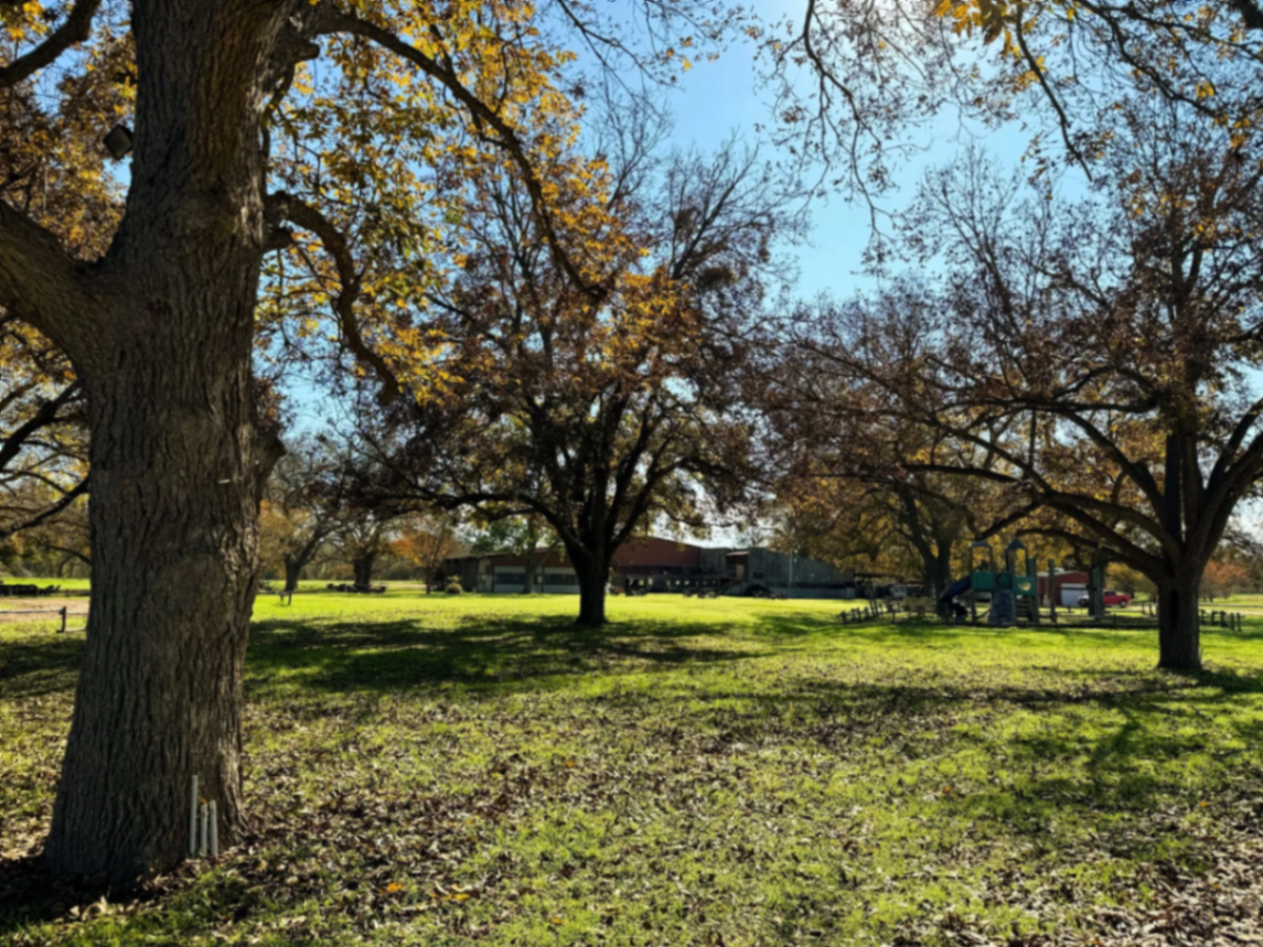 Ranch Entrance at Golden Hour