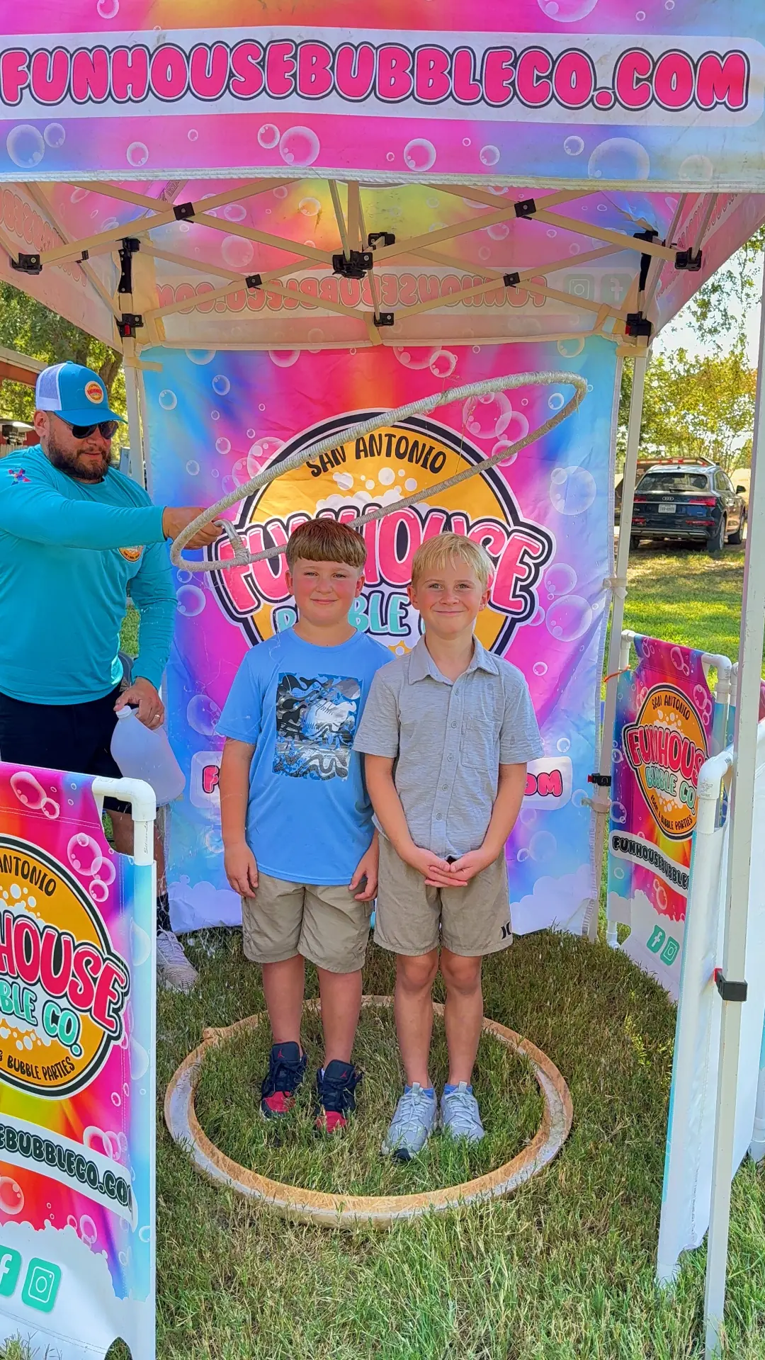 Bubble Booth Fun