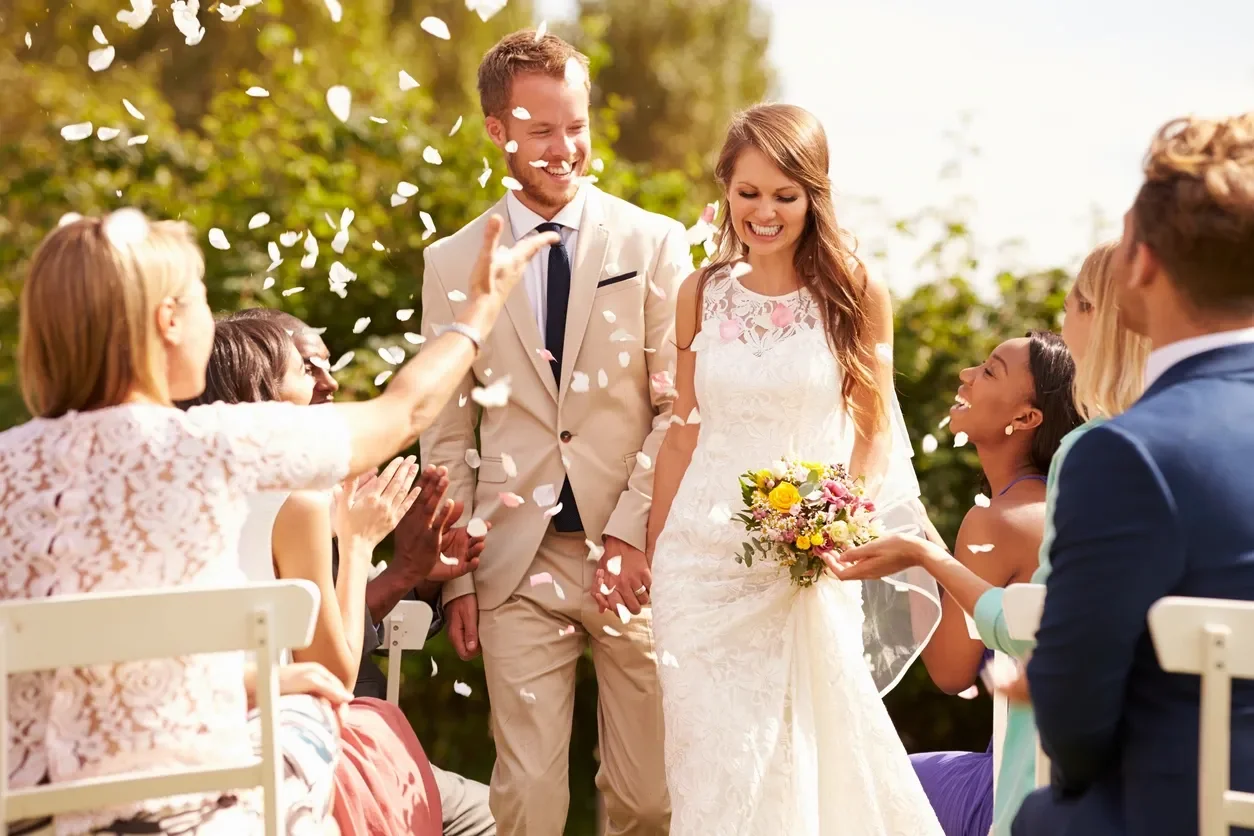 Wedding ceremony celebration at Rio Cibolo Ranch